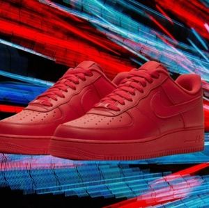Nike Air Force 1 '07 LV8 "Triple Red"